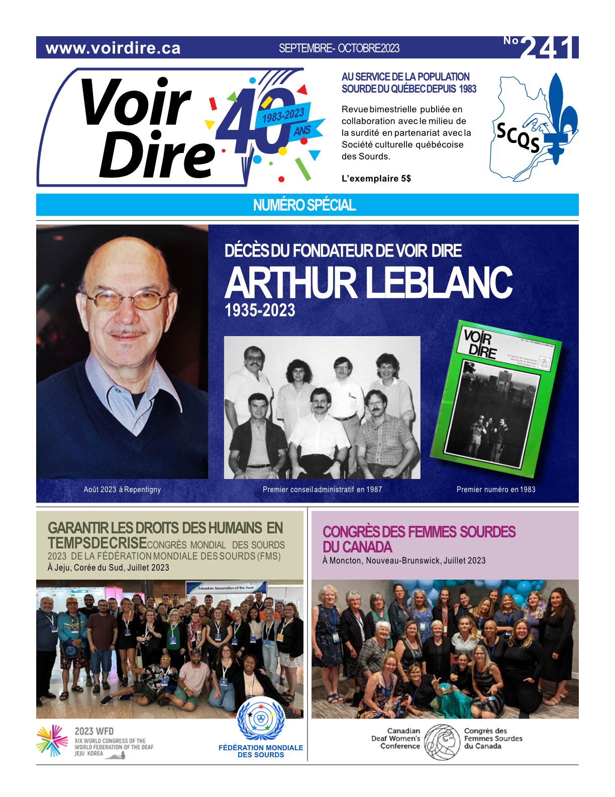No 241, septembre-octobre 2023