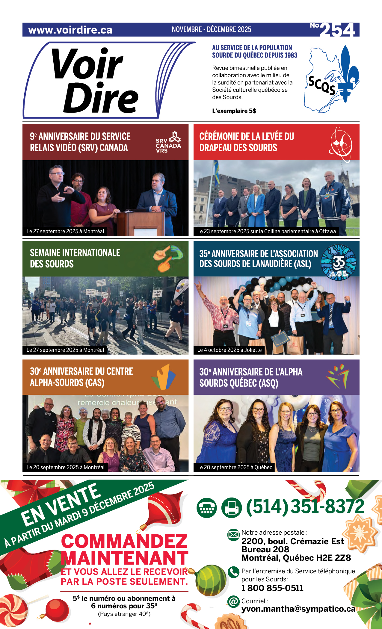 No 254, novembre-décembre 2025